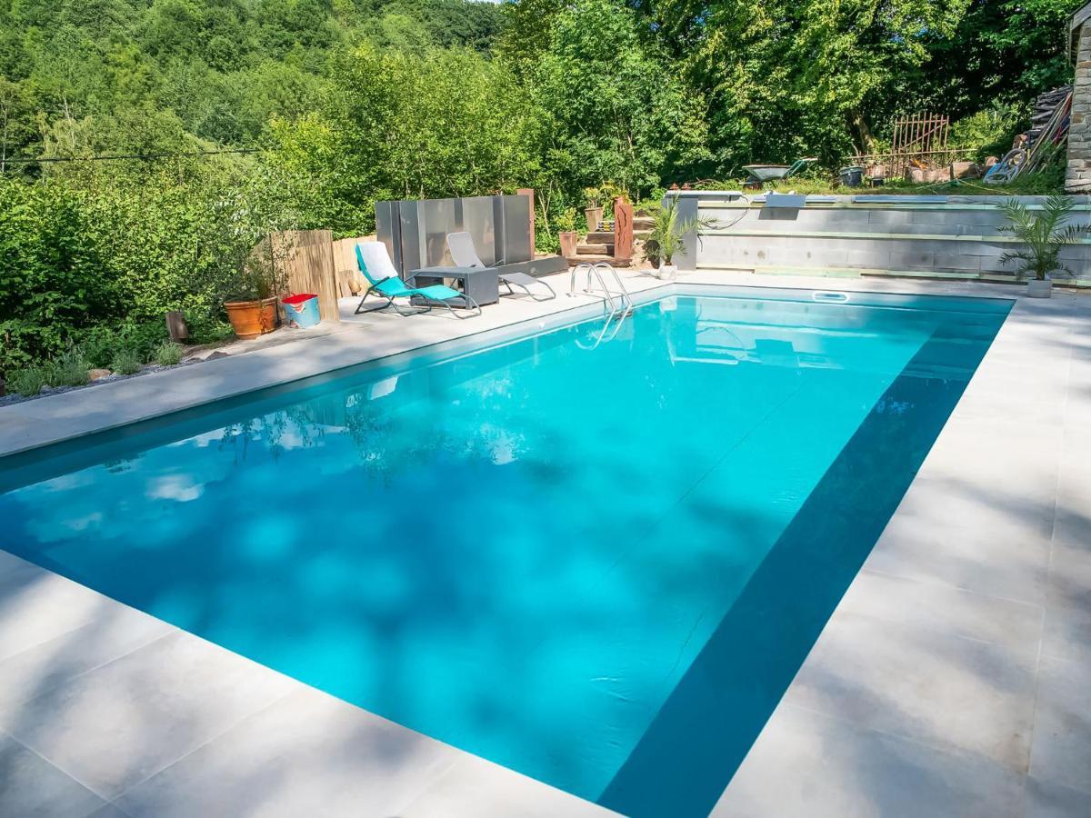Nice Holiday Home In Nature With Sauna, Hot Tub En Swimming Pool فيرفيرس المظهر الخارجي الصورة