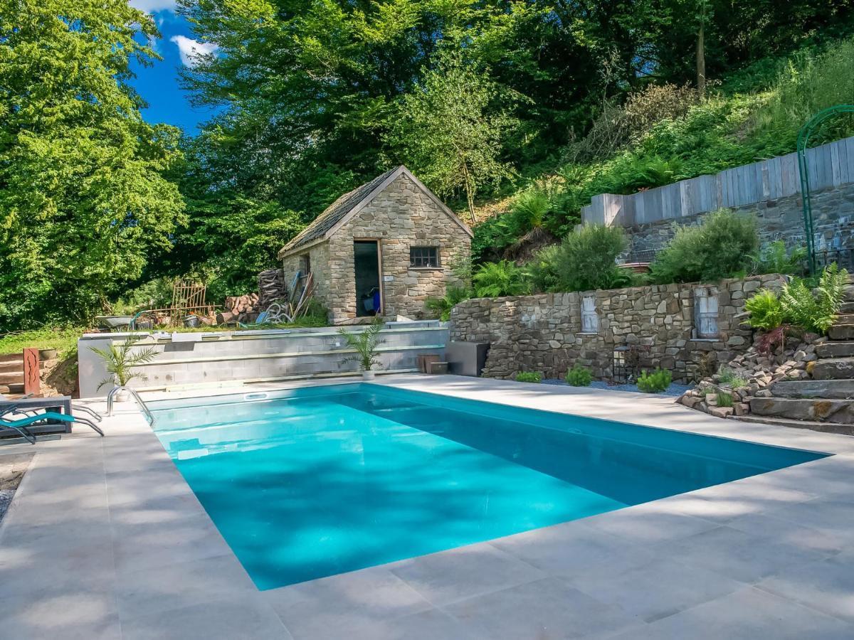Nice Holiday Home In Nature With Sauna, Hot Tub En Swimming Pool فيرفيرس المظهر الخارجي الصورة